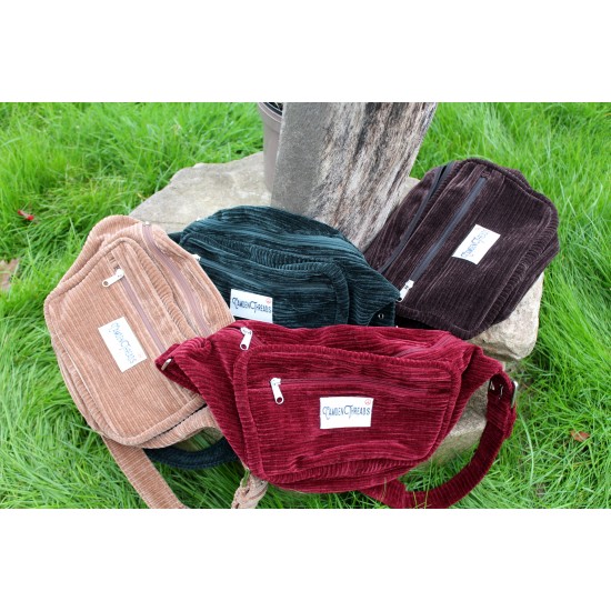 Giant Corduroy Bum Bag Fanny Pack